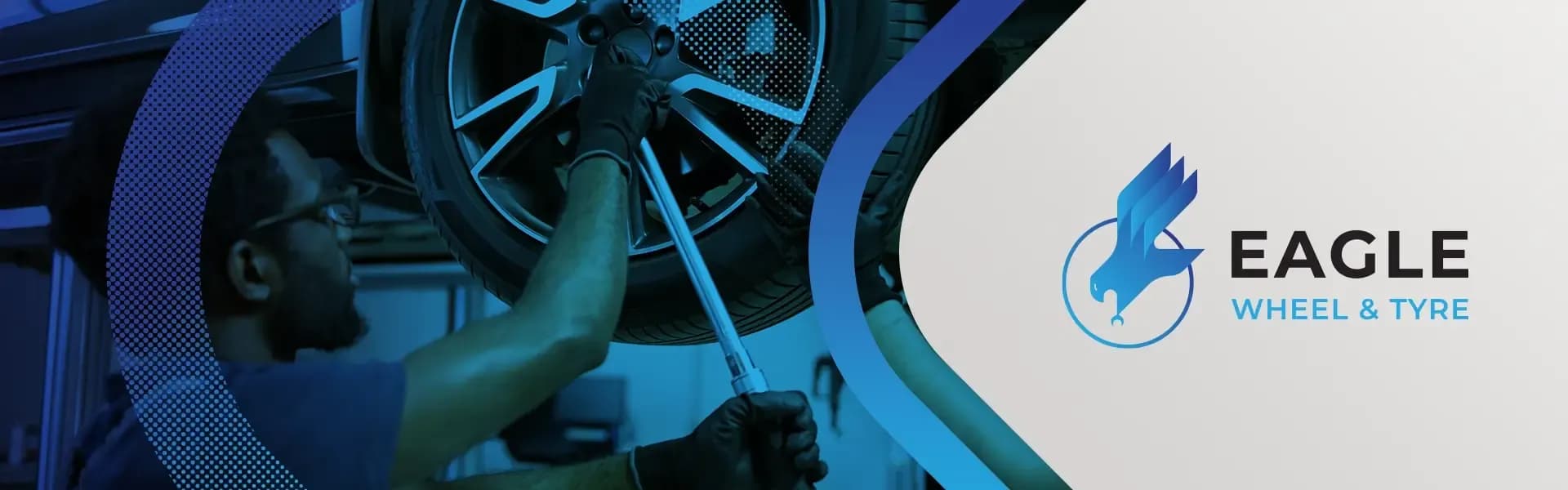 Wheel & tyre banner