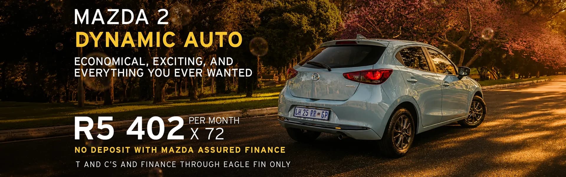 Eagle Mazda homepage promo slide 2