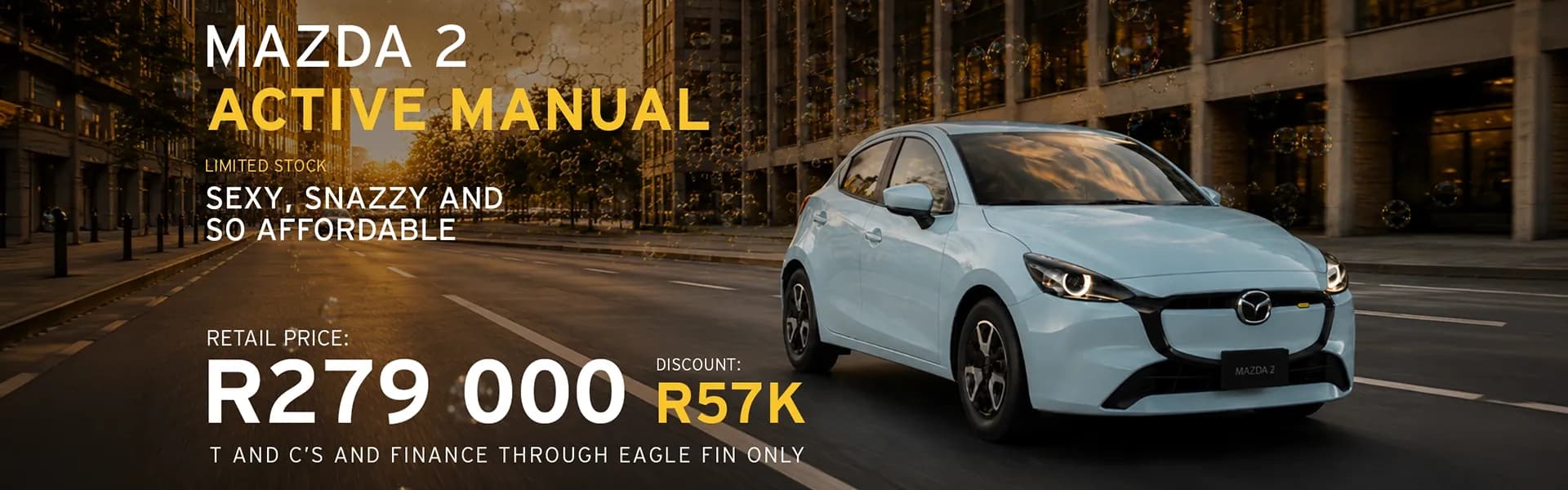 Eagle Mazda homepage promo slide 3