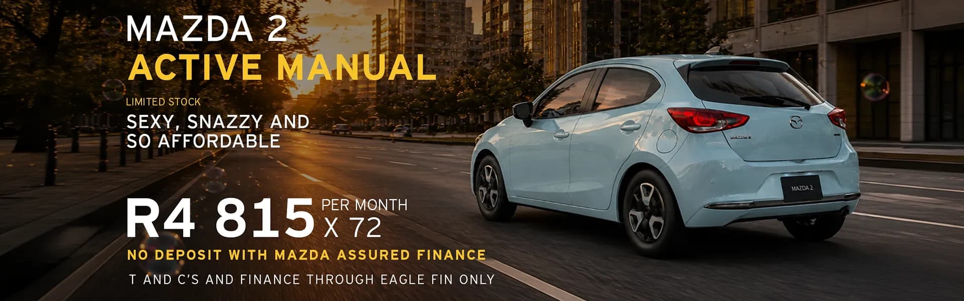 Eagle Mazda homepage promo slide 4